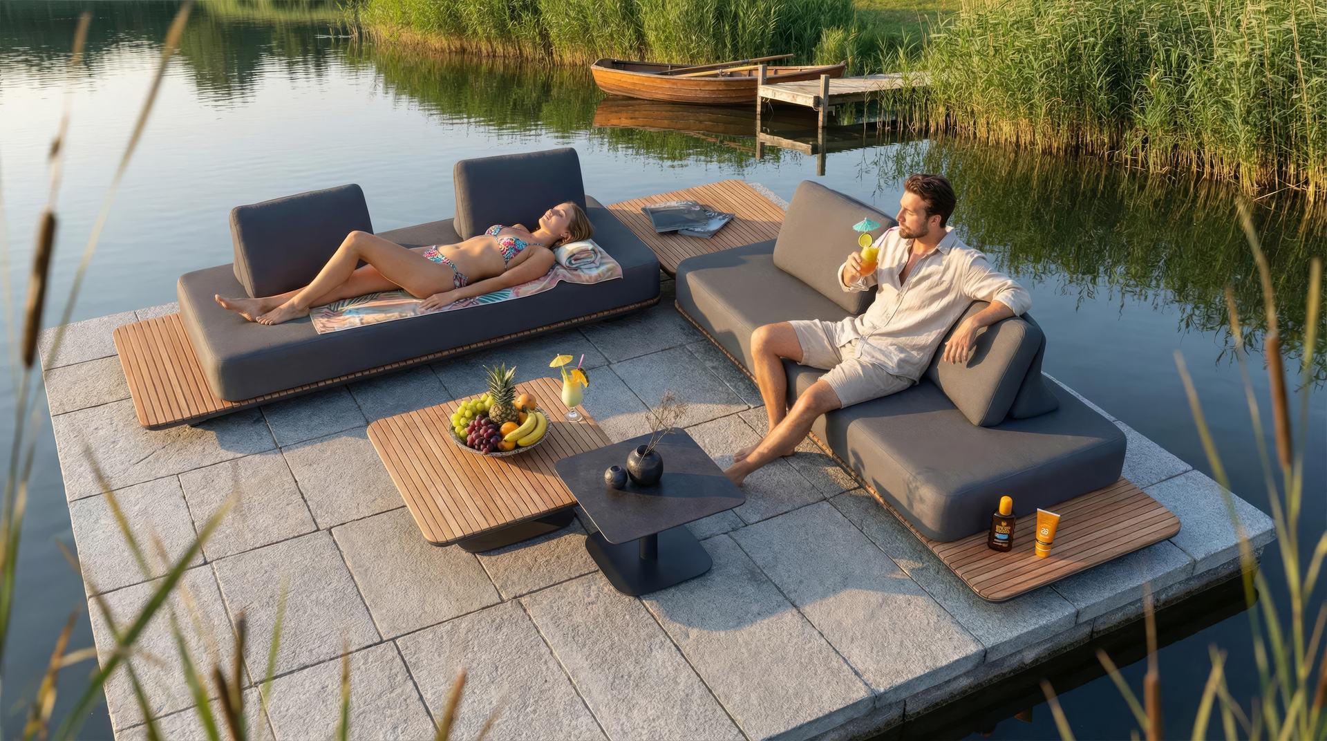 wie lange hält ein vape akku Napoleon Loungegruppe - Eleganz & Flexibilität für den Garten