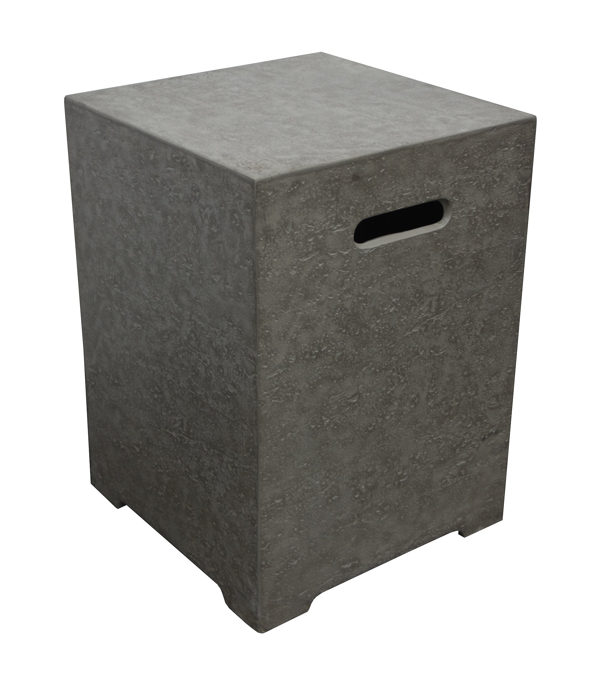 Gas bottle cover for fire tables