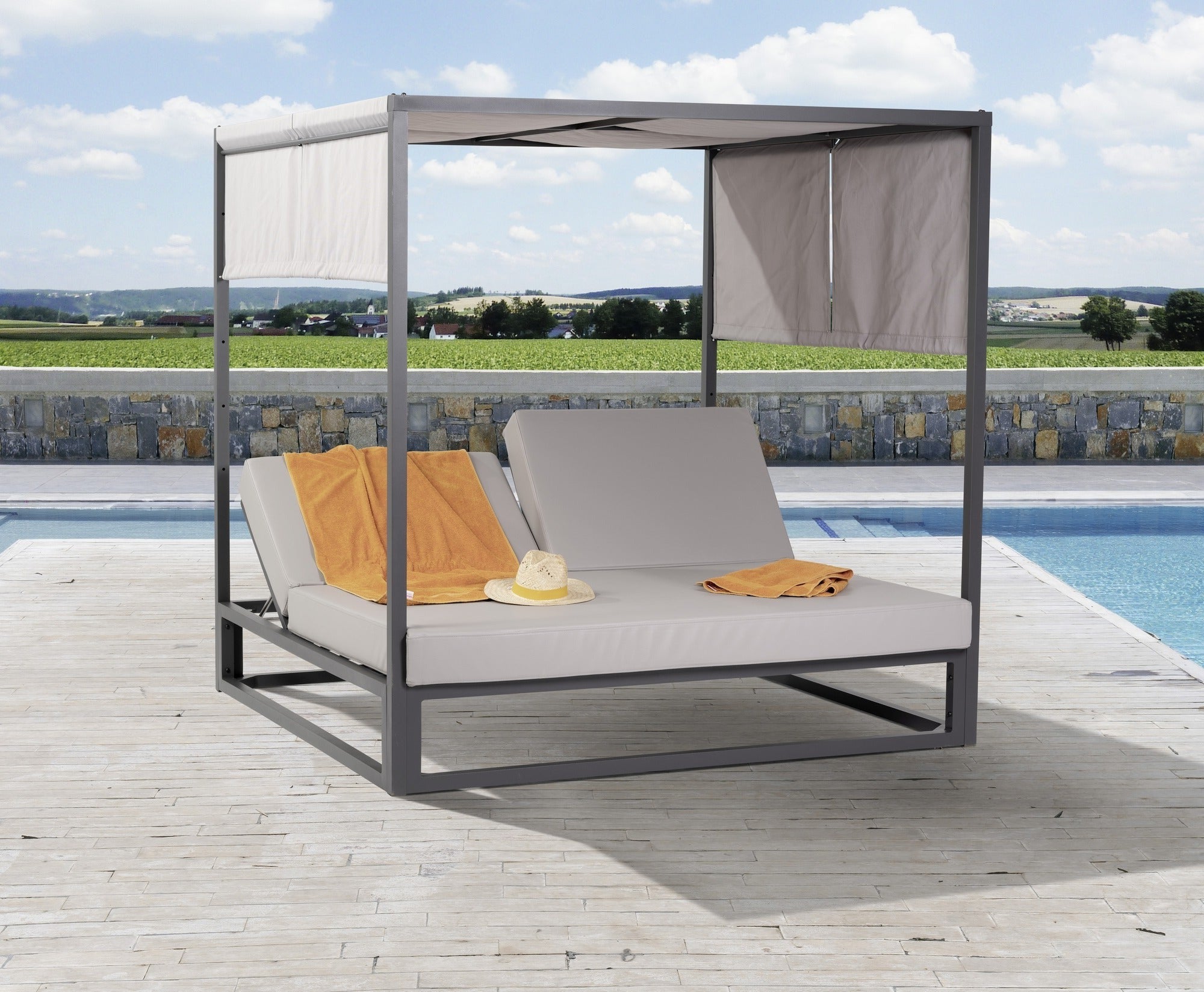 Daybed Indira Luxuriöses Design und Komfort für deinen Garten