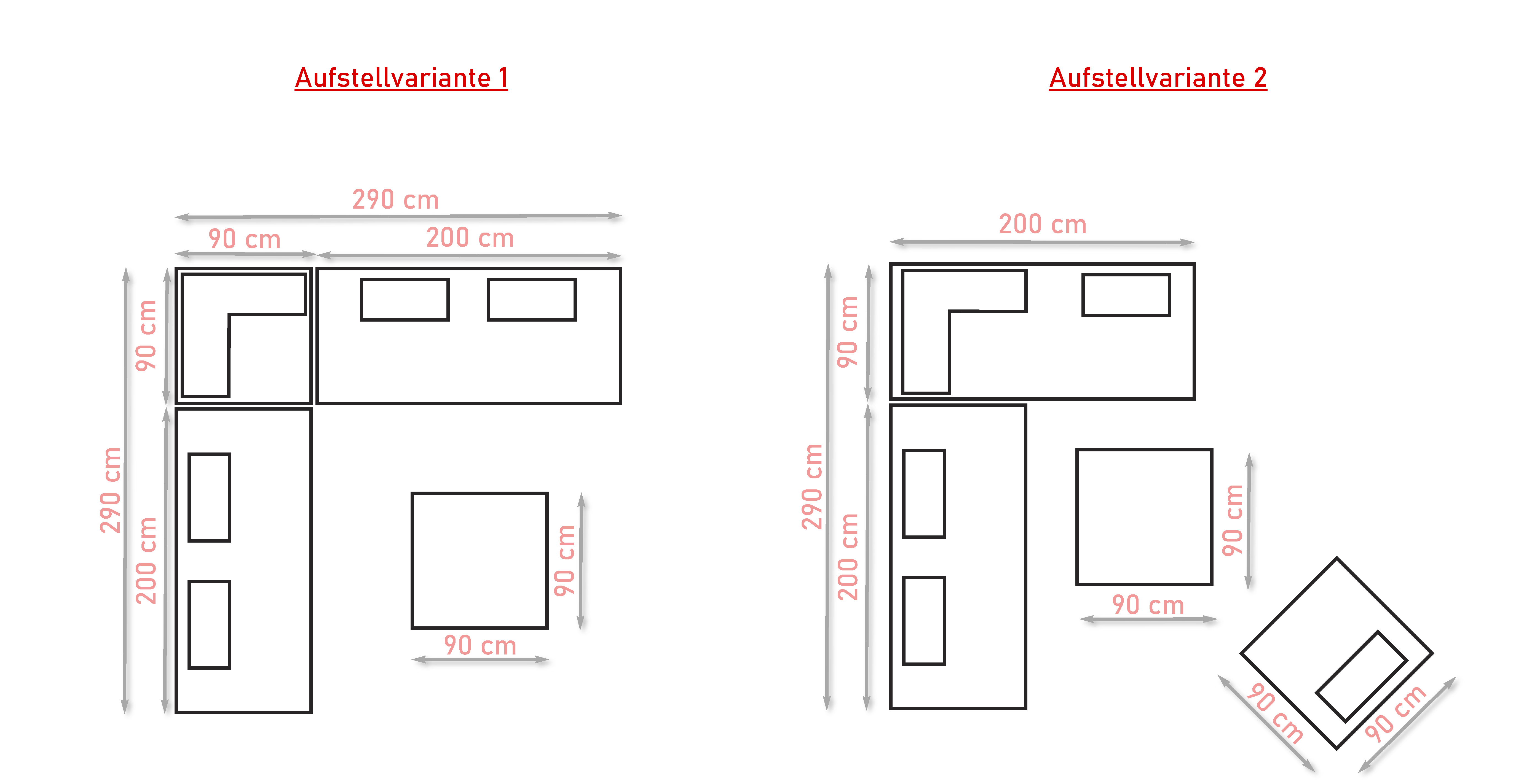 Die Stephan Loungegruppe: Individuell positionierbare Rückenlehnen, wasserabweisende Bezüge und multifunktionaler Hocker mit Metall-Tablett. Perfekt für Garten & Terrasse!