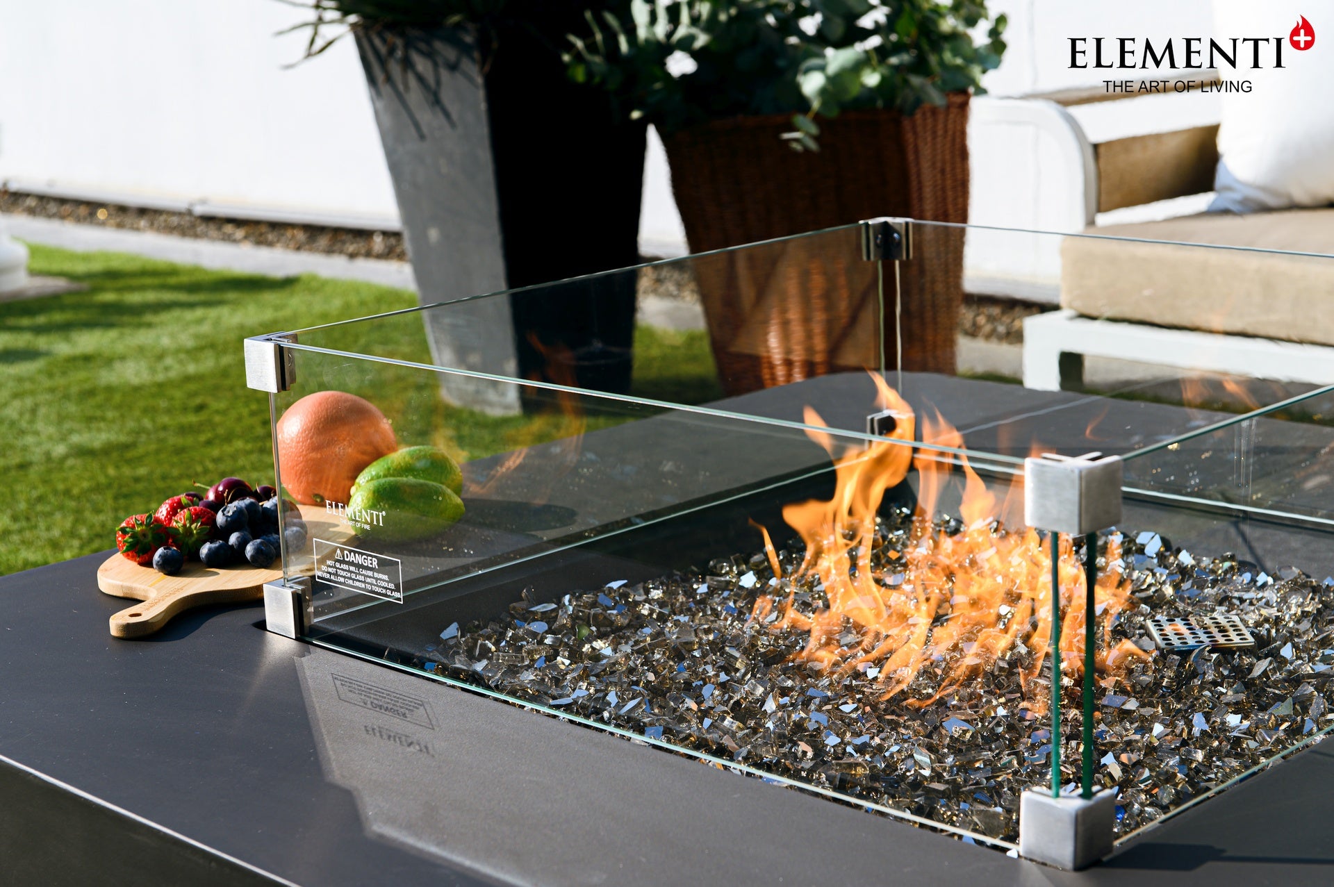 Bergamo - fire table