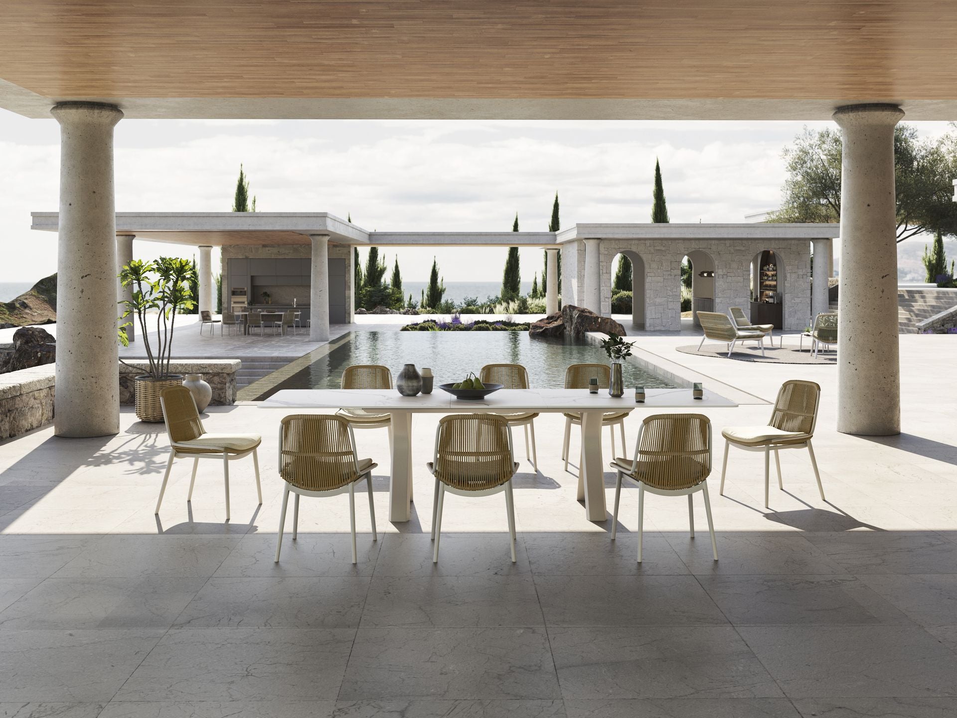 Cameron garden table 