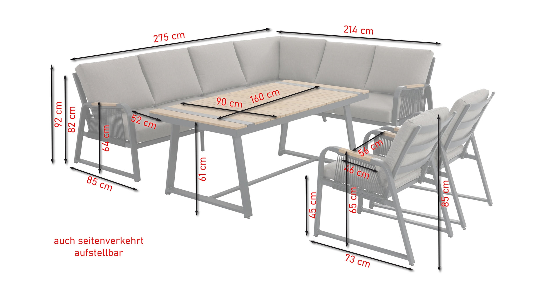 Cathy corner bench group