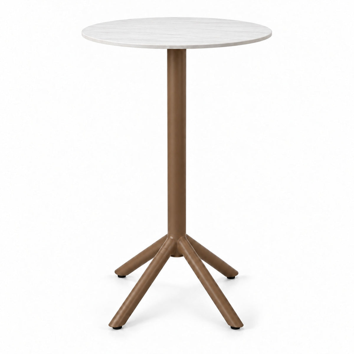 Dominik Bartisch Ø 63 cm, Bronze-Braun und Sinterstone Naturweiß – Ansicht 1