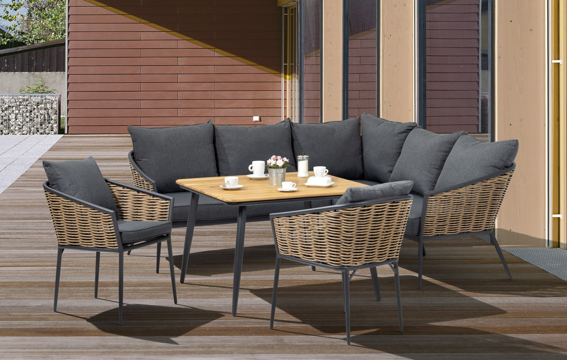 Exklusive GartenEsstischgruppen & Eckbankgruppen